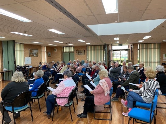 20220823 Lourdes choir