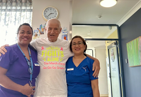 Graeme raises funds for cancer