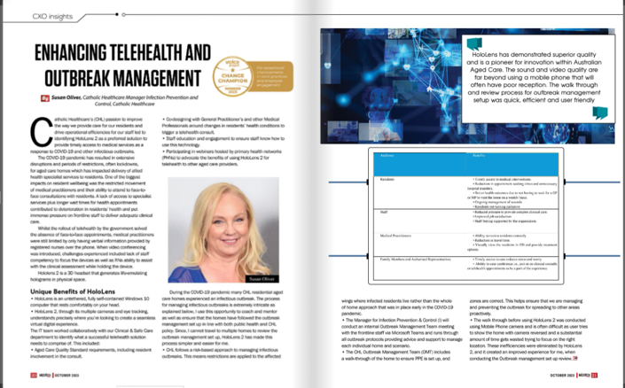 Catholic Healthcare featured in Med Tech Outlook