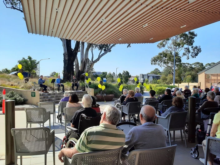 Residents hear a symphony with Opera Australia