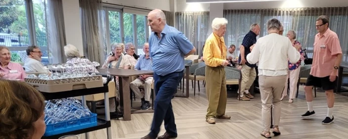 Love is in the air at McQuoin Park Retirement Village