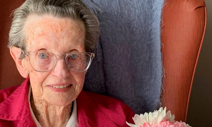 Centenarian, Sheila Bell, shares her wisdom