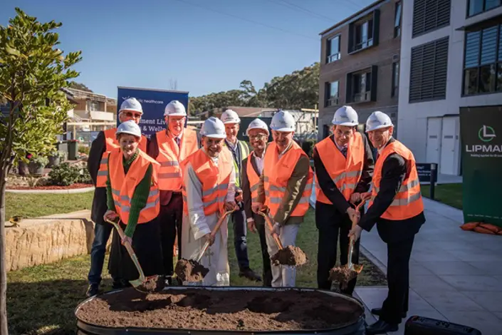 Catholic Healthcare turns the sod on final stage of St Hedwig Village redevelopment