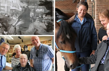 Wishes come true for a former Mounted Policeman