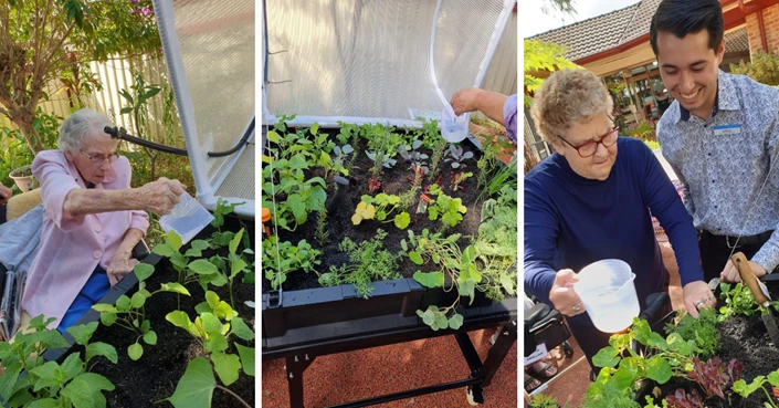 New sensory garden sprouts at St Anne’s