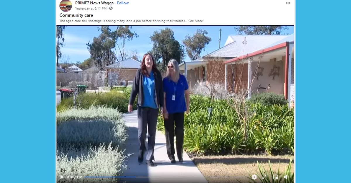 Jo and Kaysie encourage more people to pursue aged care careers