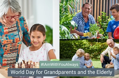 Celebrating the Inaugural World Day for Grandparents and the Elderly