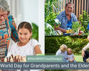 Celebrating the Inaugural World Day for Grandparents and the Elderly