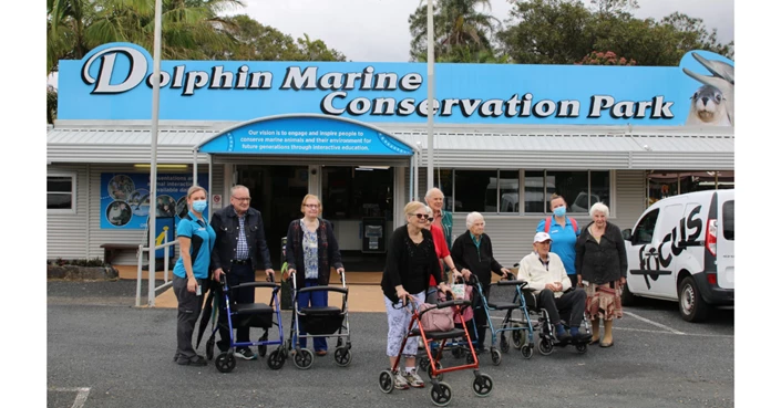  MyWish Comes True at the Dolphin Marine Conservation Park Coffs Harbour