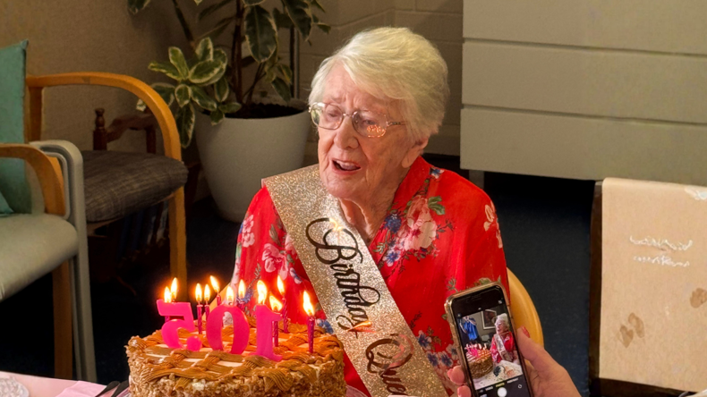 Iris turns 105